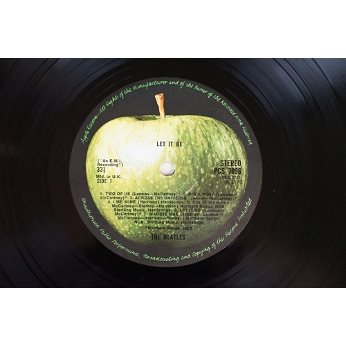 475 - Vinyl - The Beatles - Let It Be, original UK 1st pressing box set on Apple Records PXS 1, original b... 