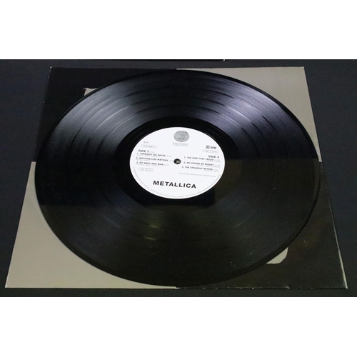 501 - Vinyl - Metallica ‎– Metallica (Black Album) original UK 1991 1st pressing double album with 2 print... 