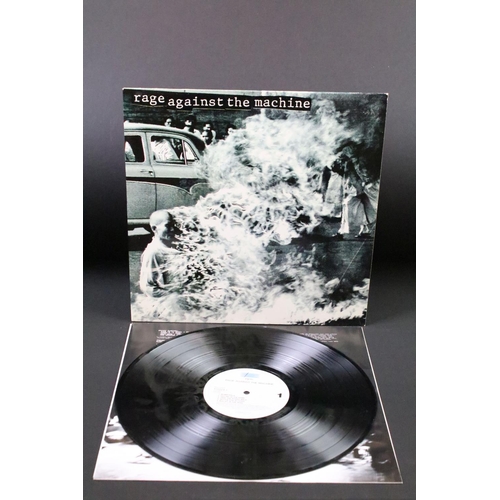 506 - Vinyl - One album and one 12” by Rage Against The Machine to include: Rage Against The Machine (orig... 