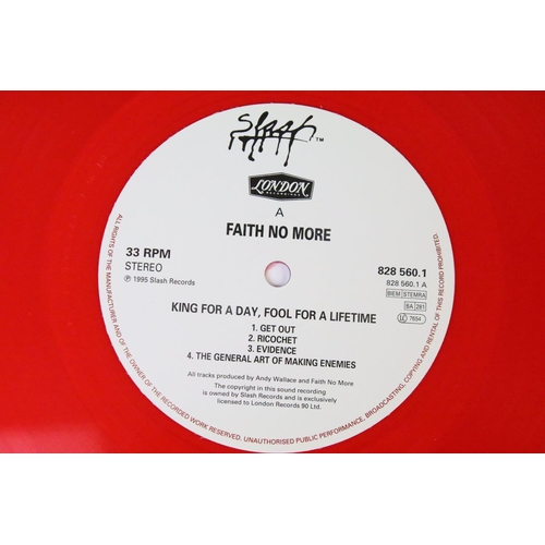 511 - Vinyl - Faith No More – King For A Day Fool For A Lifetime, Original 1995 1st pressing double red tr... 