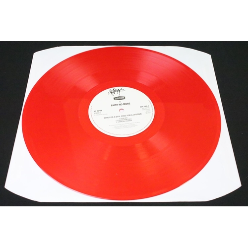 511 - Vinyl - Faith No More – King For A Day Fool For A Lifetime, Original 1995 1st pressing double red tr... 