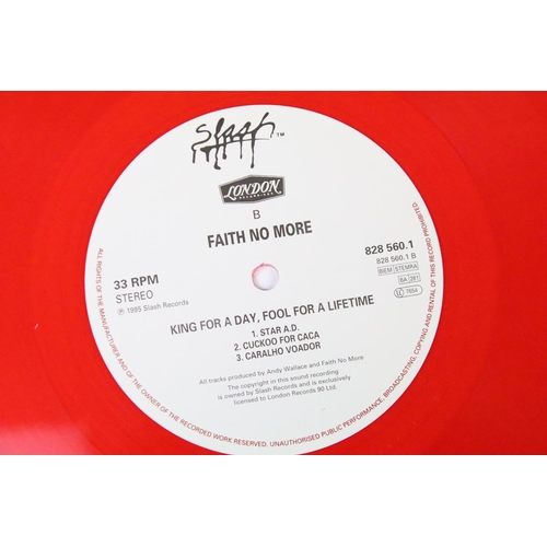 511 - Vinyl - Faith No More – King For A Day Fool For A Lifetime, Original 1995 1st pressing double red tr... 