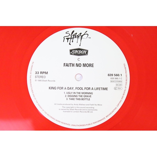 511 - Vinyl - Faith No More – King For A Day Fool For A Lifetime, Original 1995 1st pressing double red tr... 