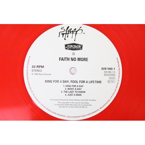 511 - Vinyl - Faith No More – King For A Day Fool For A Lifetime, Original 1995 1st pressing double red tr... 