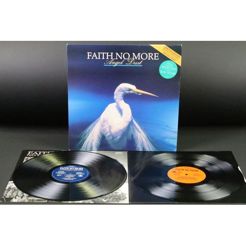 512 - Vinyl - Faith No More ‎– Angel Dust, original UK 1992 1st pressing, limited edition album + 12” and ... 