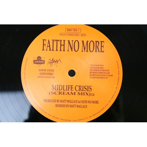 512 - Vinyl - Faith No More ‎– Angel Dust, original UK 1992 1st pressing, limited edition album + 12” and ... 