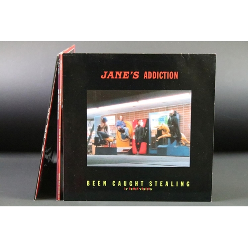 513 - Vinyl - 2 albums and 2 x 12” singles by Jane’s Addiction to include: Ritual De Lo Habitual (original... 