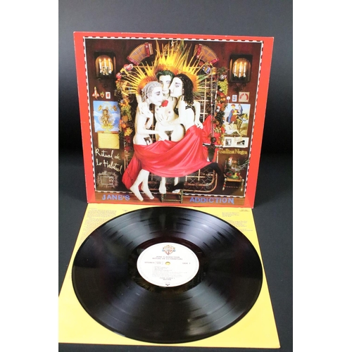 513 - Vinyl - 2 albums and 2 x 12” singles by Jane’s Addiction to include: Ritual De Lo Habitual (original... 