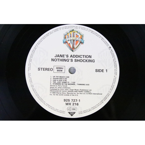 513 - Vinyl - 2 albums and 2 x 12” singles by Jane’s Addiction to include: Ritual De Lo Habitual (original... 