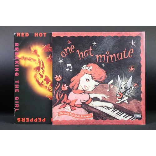 515 - Vinyl - one album and one 12” by The Red Hot Chili Peppers to include: One Hot Minute (original UK /... 