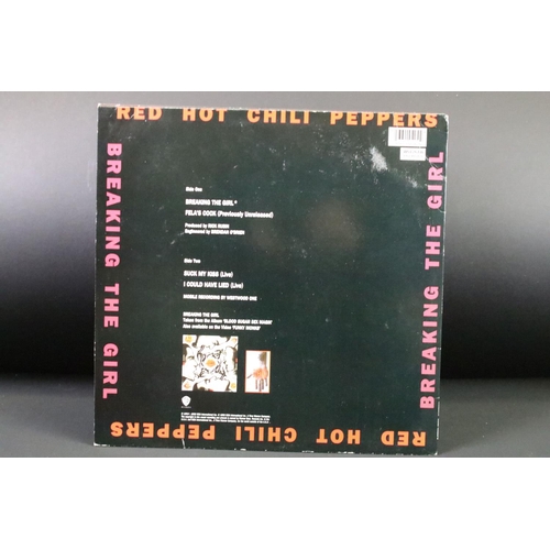 515 - Vinyl - one album and one 12” by The Red Hot Chili Peppers to include: One Hot Minute (original UK /... 