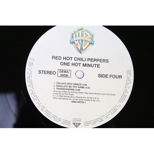 515 - Vinyl - one album and one 12” by The Red Hot Chili Peppers to include: One Hot Minute (original UK /... 