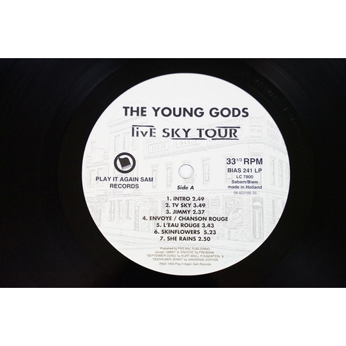 524 - Vinyl - Industrial Rock, 8 albums and 5 12” singles to include: The Young Gods – T.V. Sky (UK / EU 1... 