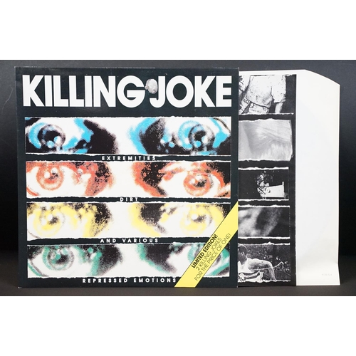 526 - Vinyl - 6 albums, 5 x 12” and one 10” by Killing Joke and related including promo, to include: Extre... 