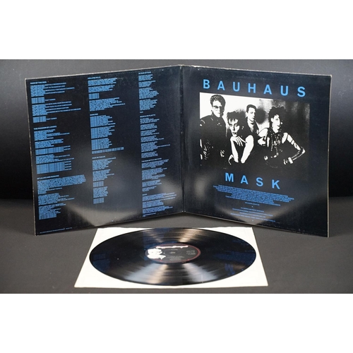 527 - Vinyl - 5 albums and 5 x 12” singles by Bauhaus to include: In A Flat Field (4AD, CAD 13), Mask (BEG... 