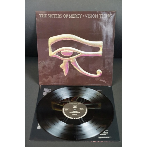 528 - Vinyl - 2 albums and 7 x 12” singles by The Sisters Of Mercy to include: Vision Thing (MR 449 L), Fi... 