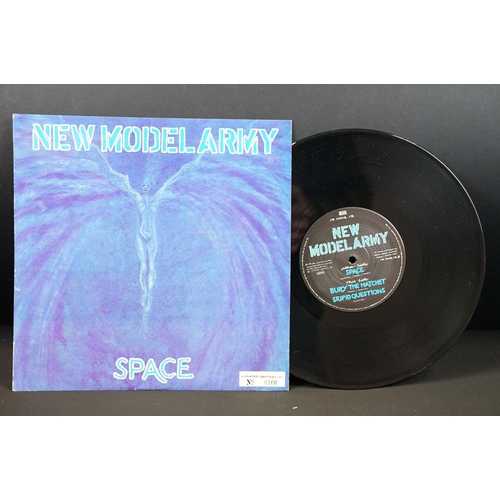 531 - Vinyl - one album, 2 x 12” and one 10” by New Model Army to include: Raw Melody Men (UK 1991 double ... 