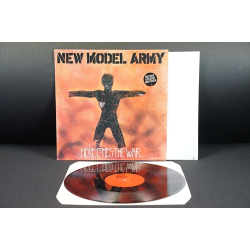 531 - Vinyl - one album, 2 x 12” and one 10” by New Model Army to include: Raw Melody Men (UK 1991 double ... 