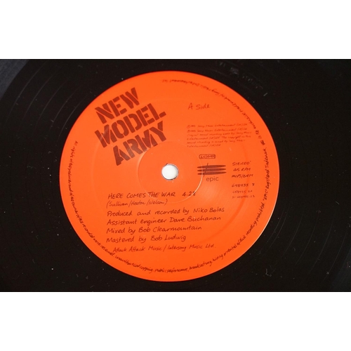 531 - Vinyl - one album, 2 x 12” and one 10” by New Model Army to include: Raw Melody Men (UK 1991 double ... 