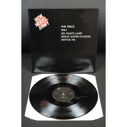 531 - Vinyl - one album, 2 x 12” and one 10” by New Model Army to include: Raw Melody Men (UK 1991 double ... 