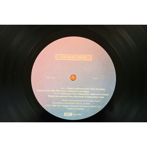 533 - Vinyl - Cocteau Twins – Heaven Or Las Vegas, original UK 1990 1st pressing with printed inner sleeve... 