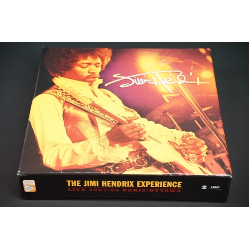 205 - Vinyl - Over 60 LPs and 1 box set to include Jimi Hendrix Experience Live 1967/68 box set (missing t... 