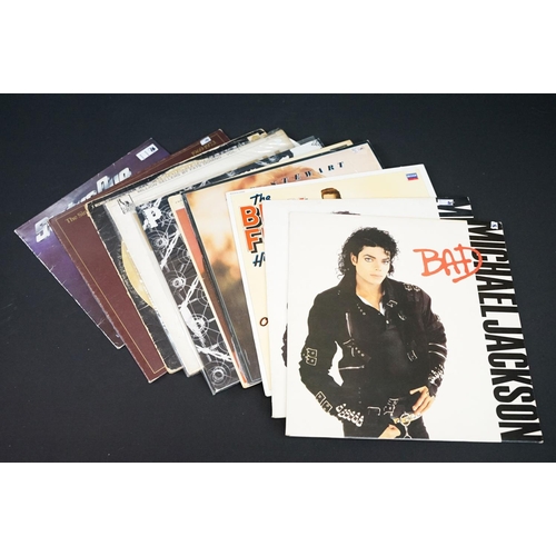 207 - Vinyl - Over 80 Rock & Pop LPs to include The Stranglers, Jerry Lee Lewis, Stevie Wonder, Bob Dylan,... 