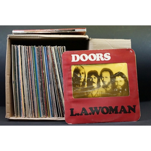 262 - Vinyl - Over 70 Rock & Pop LPs to include The Doors, Kate Bush x 4, Man x 2, Frank Zappa, Lou Reed, ... 