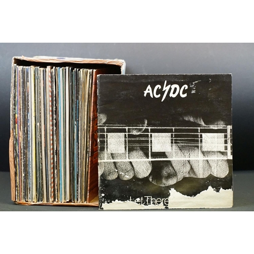 263 - Vinyl - 45 Rock & Metal LPs to include ACDC x 2 (including Let There Be Rock Australian pressing on ... 