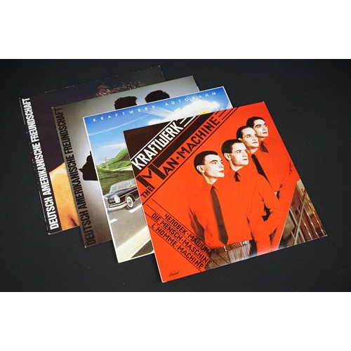 276 - Vinyl - 22 Synth / Electronic albums, 2 x 12” and 4 x 7” singles to include: Kraftwerk x 3, Deutsch ... 