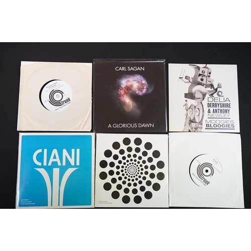 320 - Vinyl - 18 limited edition Electronic / Synth / Ambient 7” singles to include: 9 singles on Ghost Bo... 