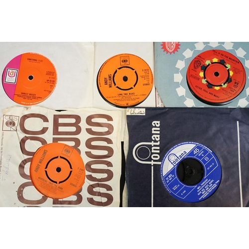 330 - Vinyl - 17 Rock, Soul, Pop 7” singles to include: Traffic, Tommy James & The Shondells, Manfred Man,... 