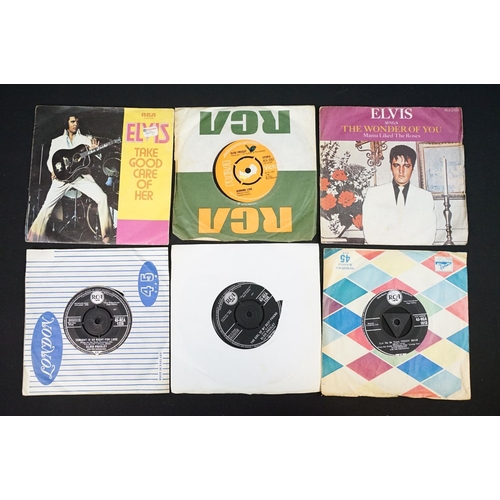 335 - Vinyl - Over 110 Rock ’N’ Roll / Rockabilly 7” singles including foreign pressings to include: Elvis... 