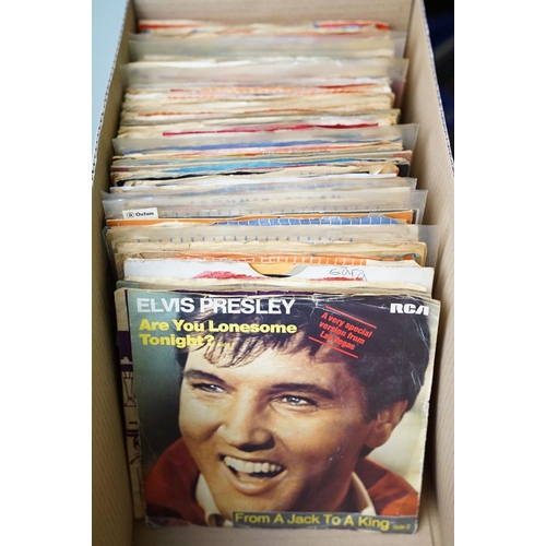 335 - Vinyl - Over 110 Rock ’N’ Roll / Rockabilly 7” singles including foreign pressings to include: Elvis... 