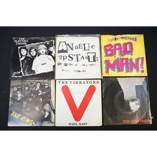 338 - Vinyl - Over 75 Punk / New Wave / Alternative 7” singles to include: The Clash x 3 , Sex Pistols x 2... 