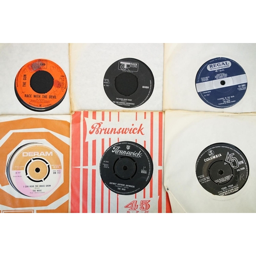 340 - Vinyl - Over 200 Mod / Beat / Rock and Pop mainly 1960’s 7” singles featuring foreign pressings to i... 