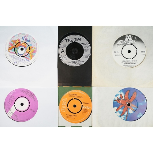 405 - Vinyl - 31 Rock, New Wave, Rock ’N’ Roll 7” singles including foreign pressings to include: Captain ... 