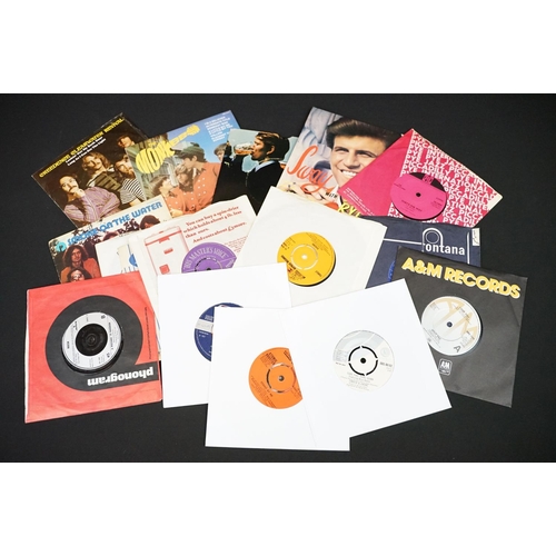 405 - Vinyl - 31 Rock, New Wave, Rock ’N’ Roll 7” singles including foreign pressings to include: Captain ... 