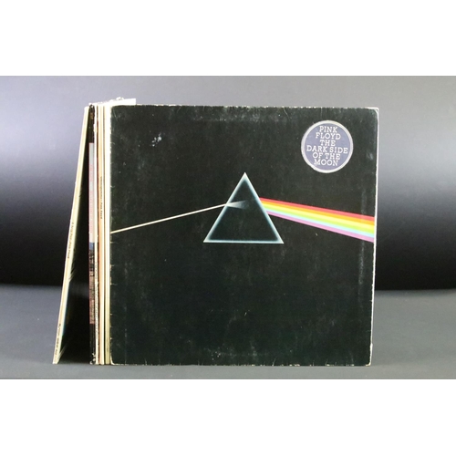 469 - Vinyl - 6 Pink Floyd LPs to include Dark Side Of The Moon, The Wall, Ummagumma, A Collection Of Grea... 