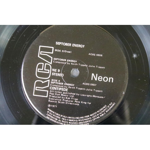 470 - Vinyl - Centipede Septober Energy LP on Neon Records NE9.  Comes with black inners.  Sleeve has some... 