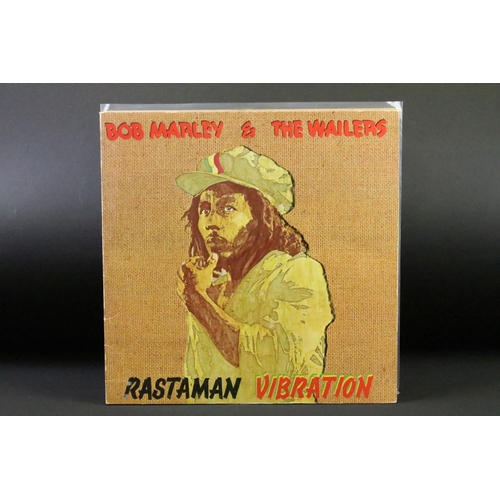 484 - Vinyl - 15 Bob Marley & The Wailers albums to include: Rastaman vibrations x 2 (one with textured sl... 