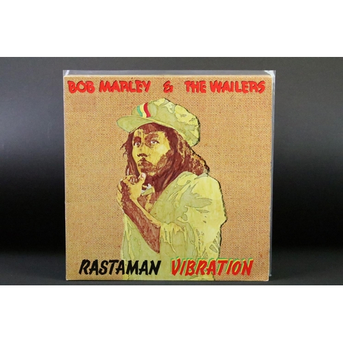 484 - Vinyl - 15 Bob Marley & The Wailers albums to include: Rastaman vibrations x 2 (one with textured sl... 