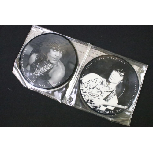 157 - Vinyl - One picture disc album, 5 x picture disc 12” and a 4 x 7” set picture discs by Prince and re... 