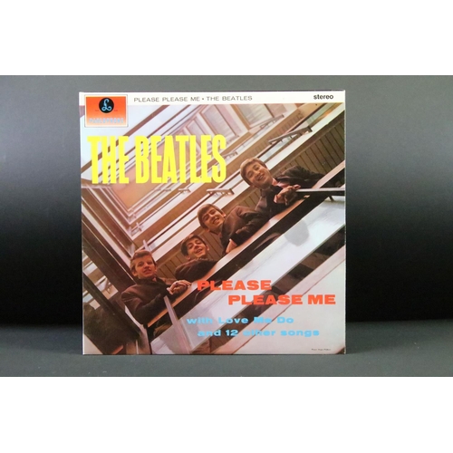 167 - Vinyl - 16 The Beatles LPs to include Please Please Me, With The Beatles, Revolver, Help!, Sgt Peppe... 