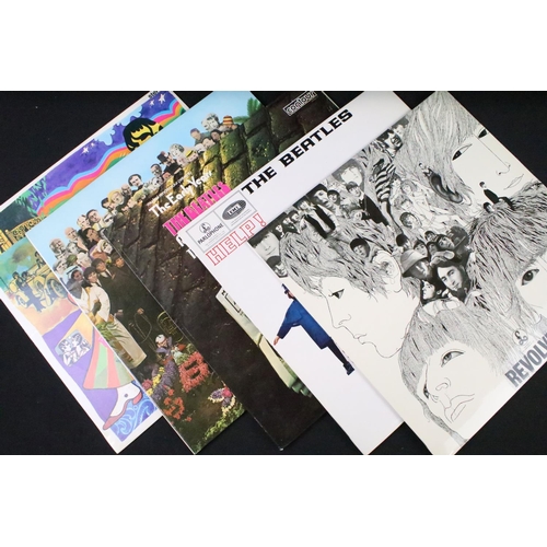 167 - Vinyl - 16 The Beatles LPs to include Please Please Me, With The Beatles, Revolver, Help!, Sgt Peppe... 