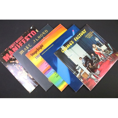 282 - Vinyl - Over 90 Rock & Pop LPs featuring some Factory Sample stickered to include The Doors, Holger ... 