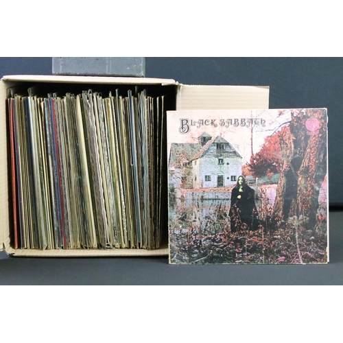 368 - Vinyl - Over 75 Rock & Pop LPs to include Black Sabbath (VO6 with swirl inner), Led Zeppelin, Jethro... 