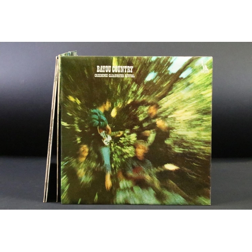 488 - Vinyl - 4 Original UK pressing Creedence Clearwater Revival LPs to include Bayou Country, Green Rive... 