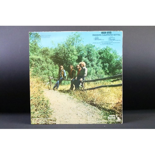 488 - Vinyl - 4 Original UK pressing Creedence Clearwater Revival LPs to include Bayou Country, Green Rive... 