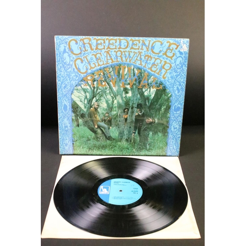 488 - Vinyl - 4 Original UK pressing Creedence Clearwater Revival LPs to include Bayou Country, Green Rive... 